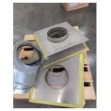 Ecco Midwest Sheet Metal Duct Fittings Mixed Lot