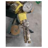 Harper Welding Hose Cart With Hose, Torch, and Regulator Assembly