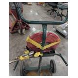 Harper Welding Hose Cart With Hose, Torch, and Regulator Assembly