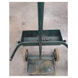 Green Metal Torch Cart