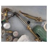 Welding Gas Regulators & Torch Handles Mixed Lot