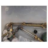 Welding Gas Regulators & Torch Handles Mixed Lot