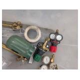 Welding Gas Regulators & Torch Handles Mixed Lot