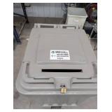 Shred-N-Go Locking Rolling Document Shred Bin