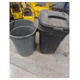 Northprint Libby Bldg. & Hefty Trash Cans (Lot of 2)