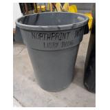 Northprint Libby Bldg. & Hefty Trash Cans (Lot of 2)