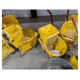 Janitorial Mop Buckets and Wringer Carts Mixed Lot