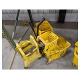 Janitorial Mop Buckets and Wringer Carts Mixed Lot