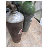 Industrial Gas Cylinder Lot Oxygen & Acetylene (5)