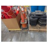Traffic Cone and Base Mixed Lot