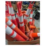 Traffic Cone and Base Mixed Lot
