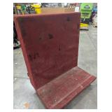 Red Mobile Platform on Casters