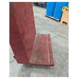 Red Mobile Platform on Casters