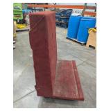 Red Mobile Platform on Casters