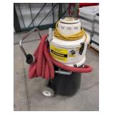 Hazardous Material Recovery Vacuum With Hoses