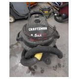 Craftsman 5.5 Peak HP Wet Dry Vac With Hose
