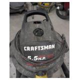 Craftsman 5.5 Peak HP Wet Dry Vac With Hose
