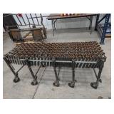 Expandable Gravity Roller Conveyor Section