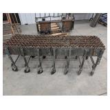 Expandable Gravity Roller Conveyor Section on Casters