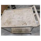 Rolling Two-Shelf Utility Cart