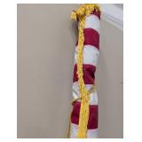 Decorative American Flagpole With Eagle Finial