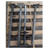 Heavy-Duty Threaded Screw Jack Posts (Set of 4)