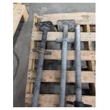 Heavy-Duty Threaded Screw Jack Posts (Set of 4)