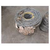 Barbed Wire Fence Rolls (Lot of 2)
