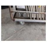 Folding Chairs on Rolling Cart