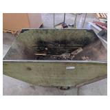 Industrial Steel Dump Hopper Cart