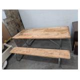 Wood Picnic Table Set