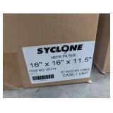Cyclone 55174 HEPA Filter 16 X 16 X 11.5 in