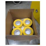 152609 133 Yellow Tape 72mm X 55m (Lot of 16)