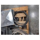 Mixed Lot HVAC Sheet Metal Vent Caps, Registers & Flex Duct
