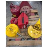 Justrite Safety Can Mixed Lot of 6