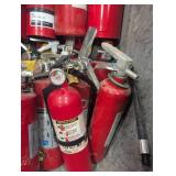 Assorted Fire Extinguishers Mixed Lot