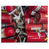 Assorted Fire Extinguishers Mixed Lot
