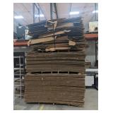 Corrugated Cardboard Gaylords on Pallets