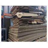 Corrugated Cardboard Gaylords on Pallets