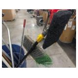 Janitorial Cleaning Tool Mixed Lot in Blue Tote
