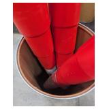 Traffic Cones With Reflective Collars (Lot of 4)