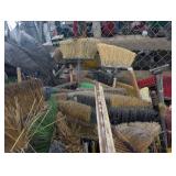 Commercial Brooms, Rakes & Cleaning Tools Mixed Lot