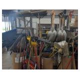 Janitorial Broom, Mop & Squeegee Mixed Lot