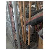 Janitorial Broom, Mop & Squeegee Mixed Lot