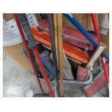Janitorial Broom, Mop & Squeegee Mixed Lot