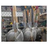 Janitorial Broom, Mop & Squeegee Mixed Lot