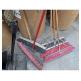 Janitorial Broom, Mop & Squeegee Mixed Lot