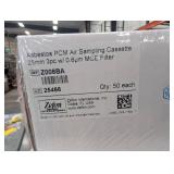 Zefon Z008BA Asbestos PCM Air Sampling Cassette 25mm 3pc 0.8um MCE Filter (Lot of 50)
