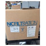 NC Filtration NCP1616W5004 16 X 16 X 1/2 in Prefilter Pads (40 Per Case)