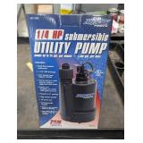 Barracuda 691-3309 1/4 HP Submersible Utility Pump 1500 GPH